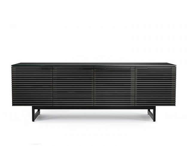 BDi Corridor Media Console 8179 in Charcoal Stained Ash