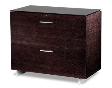 BDi Sequel Lateral File Cabinet in Espress Stained Oak