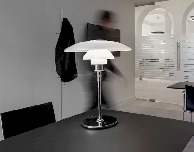 Louis Poulsen Glass Table Lamp