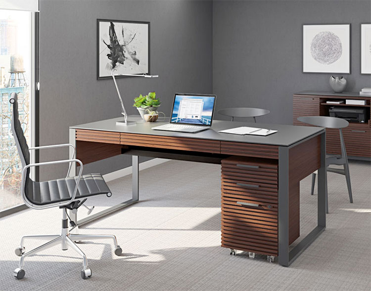 BDI Corridor Office Desk - Sarasota Modern & Contemporary Furniture