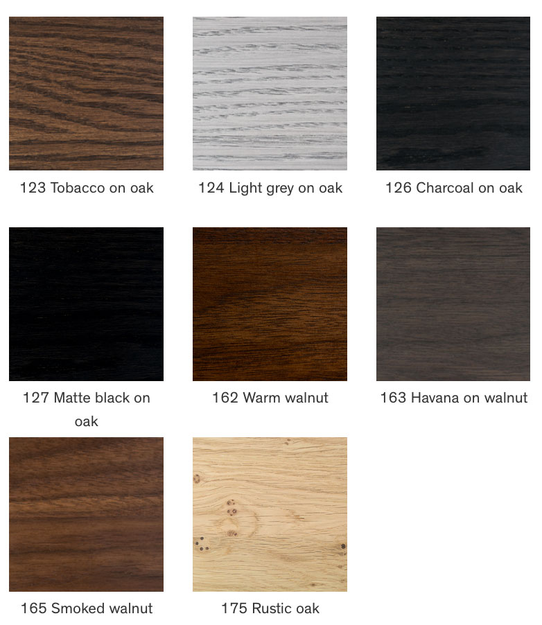 Mobican Bora Bed Wood Finishes