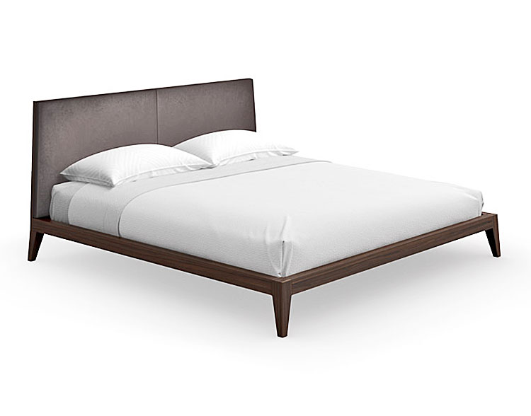Lea Upholstered Bed Sarasota Modern, Queen Bed With Upholstered Headboard