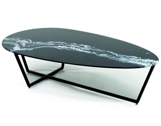 Glassisimo Modern Drop Coffee Table