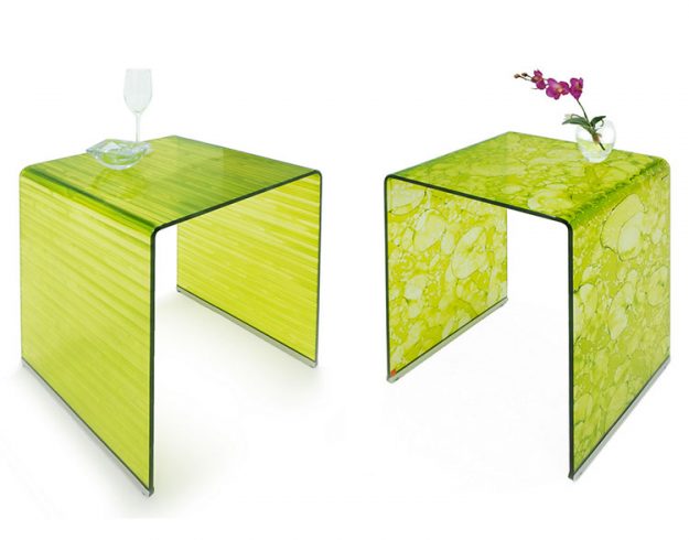 Glassisimo Ponticello Art Glass Side Table