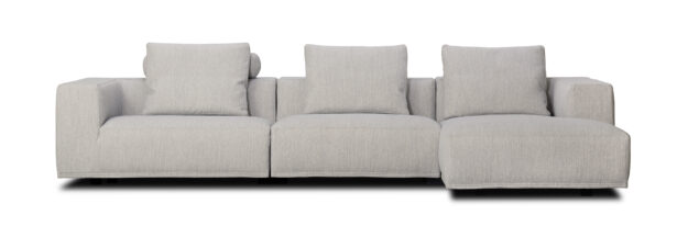 Stock Baseline sofa with chaise 325x160-100 cm Gravel 26