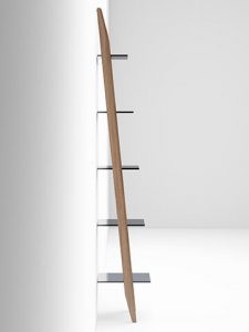 stiletto leaning ladder shelf